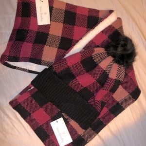 Vera Bradley scarf & hat set